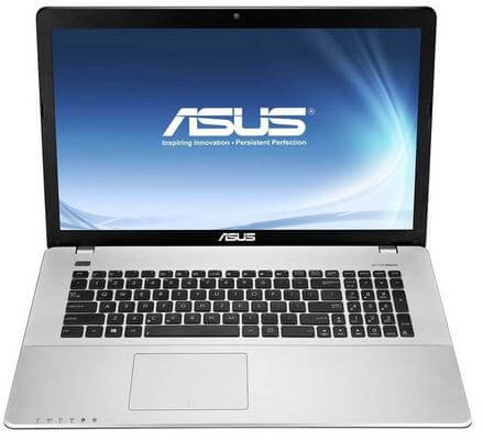 Ноутбук Asus X750JN зависает